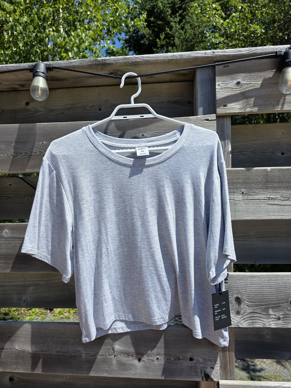 NWT | Soft Relaxed Crop Tee | Size Medium